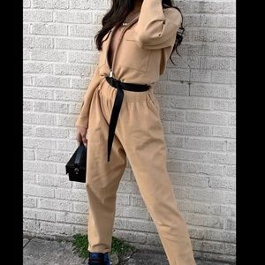 Zipper jumpsuit